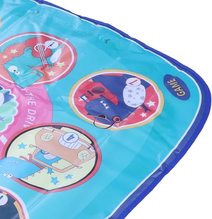 Dance Mat Foldable Music Challenge Levels Dinosaur Electronic Dance Pad for Children Toddler