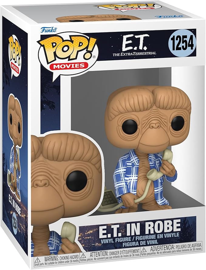 Funko Pop! Movies: E.T. The Extra-Terrestrial - E.T. in Flannel