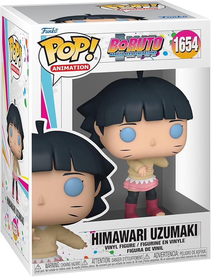Funko POP! Animation: Boruto - Himawari Uzumaki - 1/6 Odds for Rare Chase Variant - Boruto: Naruto Next Generations - Collectable Vinyl Figure - Gift Idea - Official Merchandise - for Kids & Adults