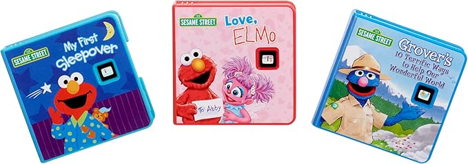 Little Tikes Story Dream Machine Big Bird & Friends Story Collection, Storytime, Books, Sesame Street, Audio Play Character, Gift and Toy for Toddlers and Kids Girls Boys Ages 3+