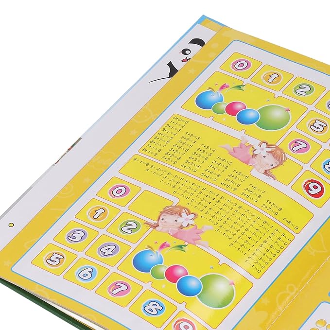 Bnineteenteam Interactive Sound Book for Portuguese English Bilingual Children,