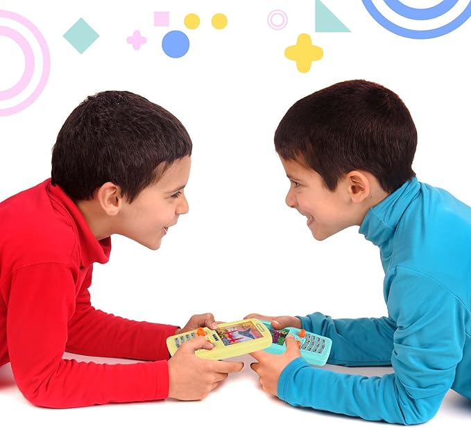Gejoy 10 Pcs Handheld Water Ring Games Kids Party Favors Cellphone Water Ring Toss Game Goodie Bags Stuffers Party Favors for Kids Teenager Birthday Contest Prize (Stylish)
