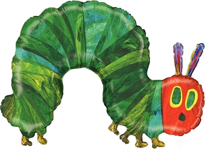 Betallic Very Hungry Birthday Catepillar Party Supplies Foil Balloon Bouquet Decorations
