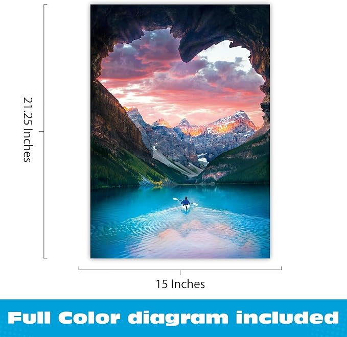 Buffalo Games - Dillion Saw -Follow Your Heart - 500 Piece Jigsaw Puzzle For Adults -Challenging Puzzle Perfect for Game Nights - Finished Size is 21.25 x 15.00