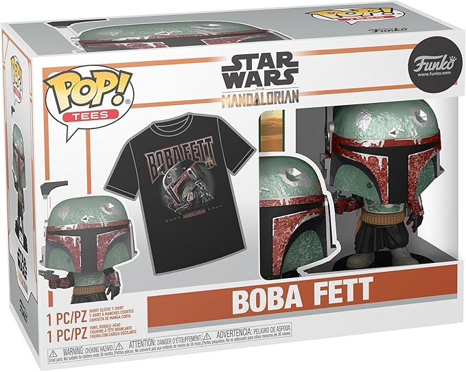 Funko POP! & Tee: Star Wars - Boba Fett Shirt