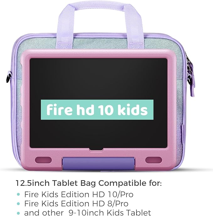 Choco Mocha Kids Tablet Sleeve Bag for Boys & Girls, (10-12.5Inch)