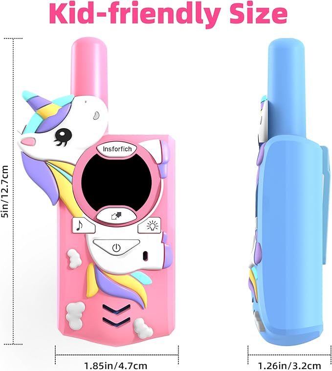 Toys for 3-12 Year Old Girls Boys,Walkie Talkies for Kids for Outdoor Hiking 2 Way Radio Gifts for 3-12 Year Old Boy Girl Halloween Birthday Gift