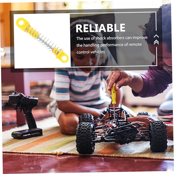 Rc Truck for Assembly Superior Shock Absorption Enhanced Control Compatible Various Models for Boys and Girls Remote Modification