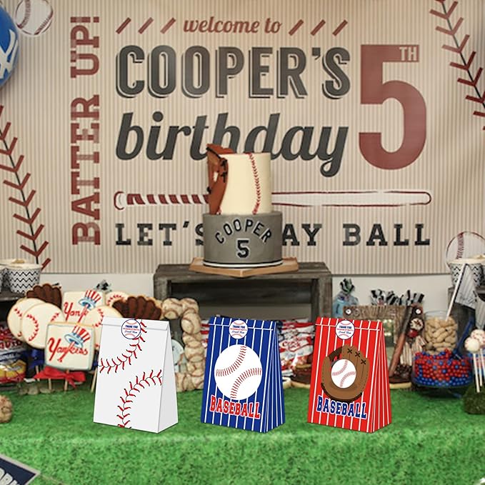 Erweicet Baseball Party Favors Set 72 PCS Baseball Slap Straws Silicone Bracelets Tattoo Stickers Mini Bouncy Balls Toy for Goodie Bag Fillers Baseball Themed Birthday Party Supplies