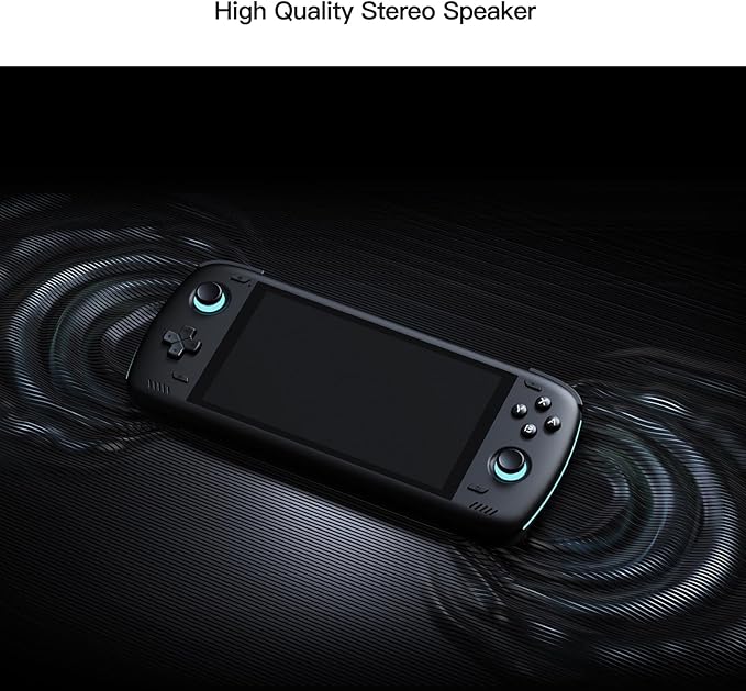 Odin 2 MAX Android Handheld Gaming High-Performance Retro Game Handheld with Snapdragon 8 Gen 2 Octa-core CPU, Adreno 740 GPU, 6" 1080p Screen, Wi-Fi 7, Android 13, 16+512GB (Cold Grey)