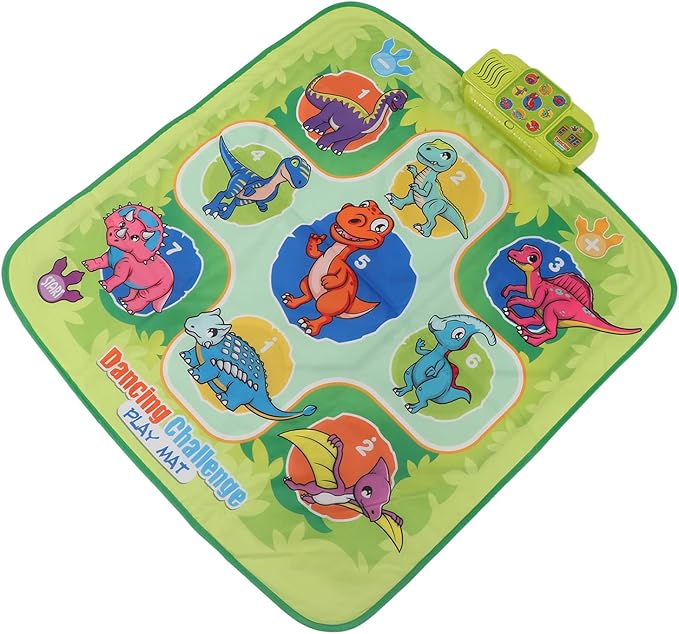 Light Soft Folding Music Dance Pad, Educational Electronic Dance Pad for Children and Adults