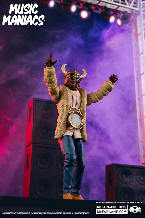 McFarlane Toys - Music Maniacs Hip Hop Flavor Flav 6in Action Figure
