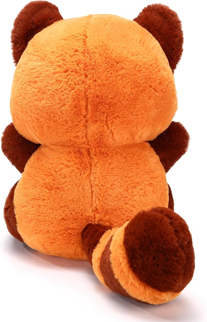 Big Red Panda Plush Toy - Red Panda Stuffed Animal Gift for Girlfriend, Kids Birthday - 13.7"