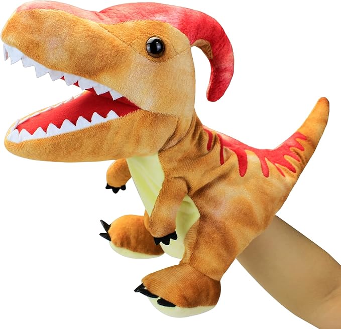 Puppet Hand Puppets Puppets for Kids, Dinosaur Hand Puppets Dinosaur Toys Plush Puppet Stuffed Hand Puppet Dinosaur T oy,Puppet Story Toys Dinosaur Puppets Dinosaur Toys for Kids (Dinosaur 8)