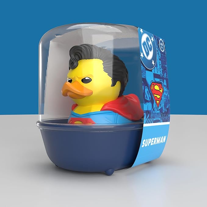 TUBBZ Mini: DC Comics - Superman Cosplaying Rubber Duck Vinyl Figure