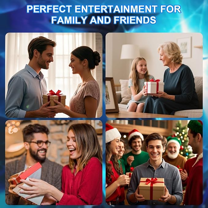 Handheld Game Console, Portable Retro Retro Gaming Console with 520 Classic Games, 2.4'' HD Screen, Rechargeable Battery, Plug & Play Video Game Player, Gift for Kids Adults and Kids