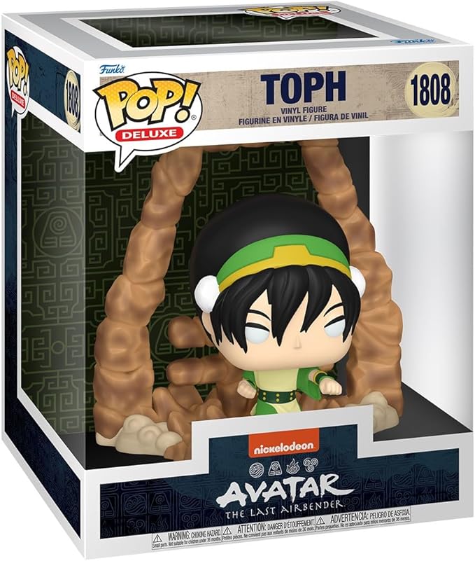Funko Pop Deluxe: Avatar The Last Airbender - Toph - Collectable Vinyl Figure - Gift Idea - Official Merchandise - Toys for Kids & Adults - Anime Fans