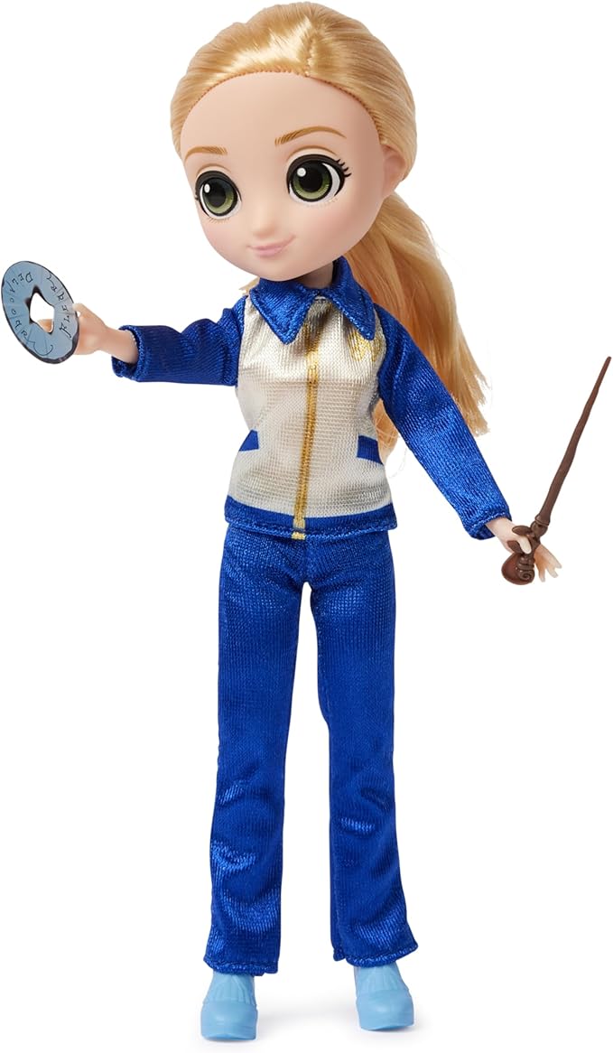 Wizarding World Harry Potter, 8-inch Fleur Delacour 10-piece Doll Gift Set with 2 Outfits and 8 Doll Accessories, Kids Toys for Ages 6 and up