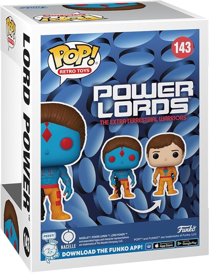 Funko POP Retro Toys: Power Lords - Lord Power - Collectable Vinyl Figure - Gift Idea - Official Merchandise - for Kids & Adults - Ad Icons Fans - Model Figure for Collectors and Display