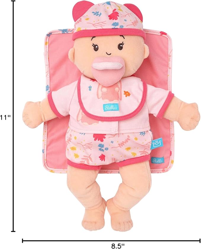 Manhattan Toy Baby Stella Welcome Home Baby Set Dolls & Dollhouses for Ages 1 to 4