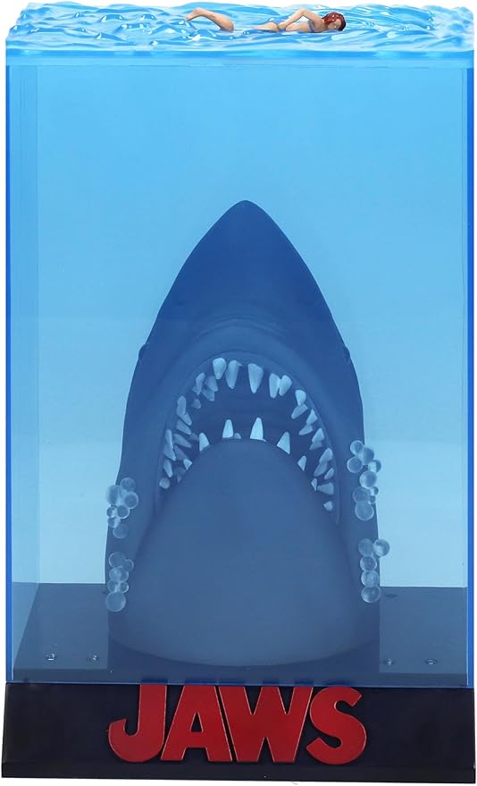 SD TOYS Jaws 50th Anniversary Light-Up 3D Movie Poster