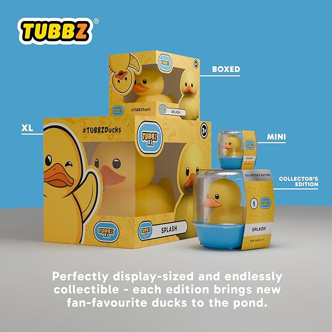 TUBBZ First Edition: Assassins Creed - Kassandra Cosplaying Rubber Duck Vinyl Figure – Official Collectible for Fans of Assassins Creed
