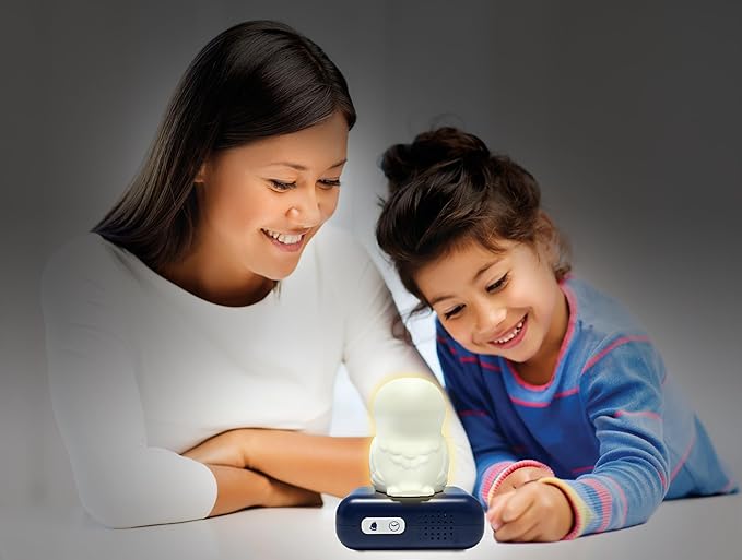 LEXiBOOK, Hedwig, Hedwig Nightlight Alarm Clock, Sounds and Melodies, Backlit LCD Screen, Luminous, Snooze, RL800HP1