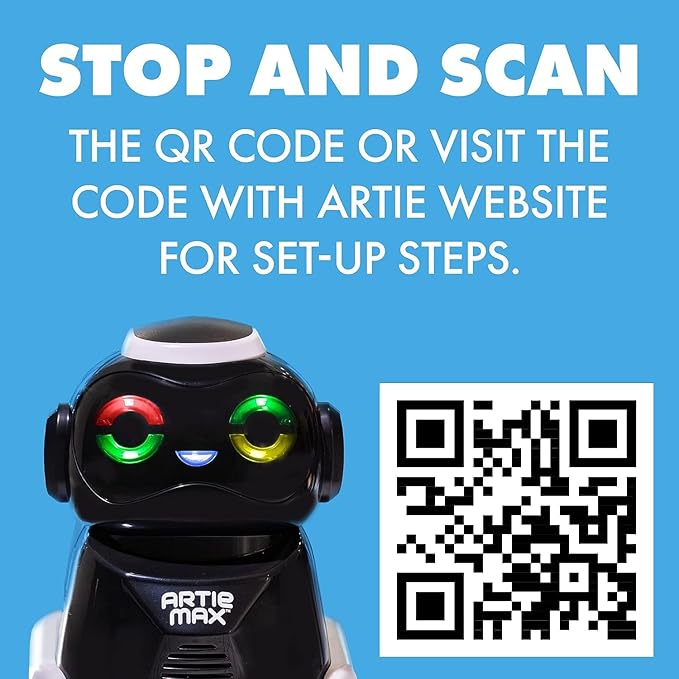 Educational Insights Artie Max The Coding, Drawing Robot, STEM Toy, Classroom Must Haves, Ages 8+