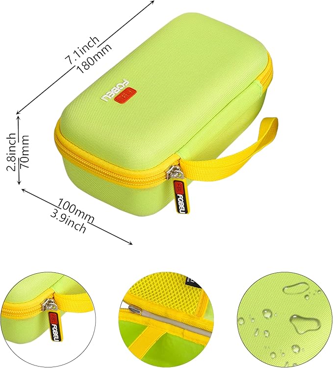 FBLFOBELI Hard EVA Carrying Case Compatible With Flipslide Game, Electronic Handheld Game | Flip, Slide, and Match the Colors to Beat the Clock Games Toys Bag (Case Only)