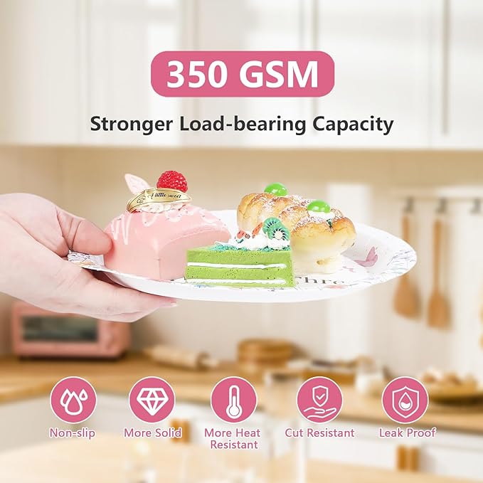 96Pcs Wildflower 3rd Birthday Decoration Our Little Wildflower Is Turning Three Plates and Napkins Spring Flower Third Birthday Decoration for Girl Floral Three Years Old Bday Party Supplies Serve 24