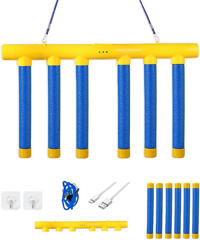 2026 Reflective Drop Stick Challenge Game - Hand-Eye Coordination Reflex Training Toy with 3 Adjustable Speed Modes - Engaging Catching Sticks Game for All Ages