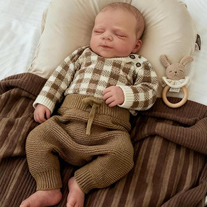 Anano Reborn Baby Dolls Silicone Full Body, Realistic Baby Doll Newborn Boy 18 in Full Silicone Babys Doll, Real Life Babys Reborn Dolls, Lifelike Babies with Accessories