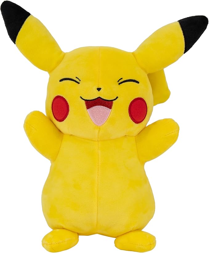 Pokemon Pikachu Plush - 12-Inch Electric-Type Pokemon Plush