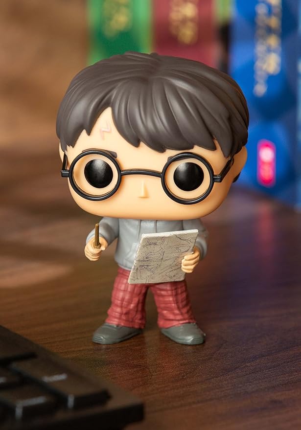 Funko Pop Movies Potter-Harry w/Marauders Map w Toy