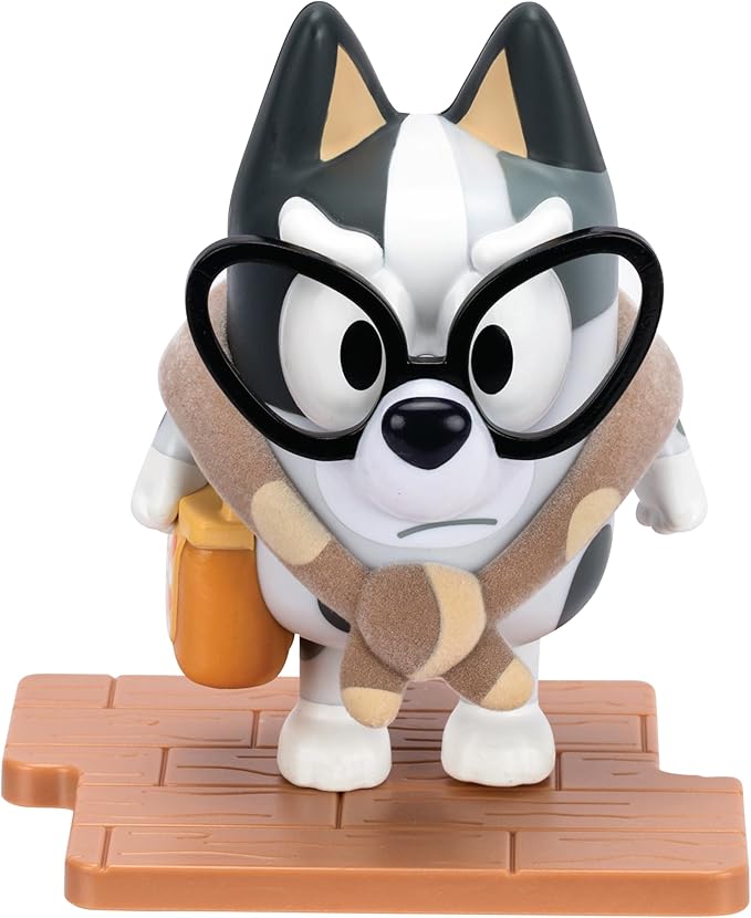 Bluey Studio Collector Figure – Granny Muffin (4" or 10.2 cm), Inspired by Iconic Episode, Premium Detailing, Special Finish. 6 to Collect, Connect, and Display