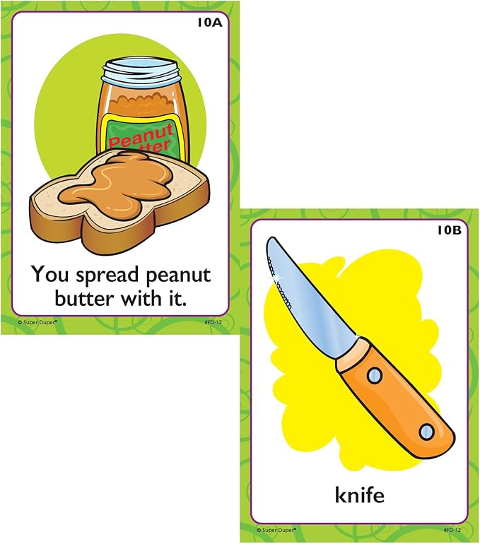 Super Duper Publications | Function Match-Ups Flash Cards | Identify and Describe Everyday Objects Fun Deck | Educational Learning Materials for Children