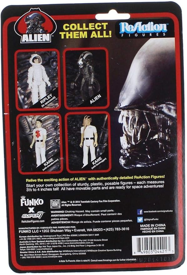 Funko Reaction: Alien Metallic Action Figure