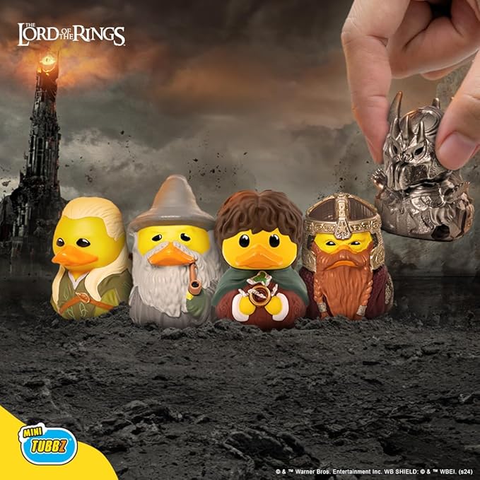 TUBBZ Mini: Lord of The Rings - Gandalf The Grey Cosplaying Rubber Duck Vinyl Figure