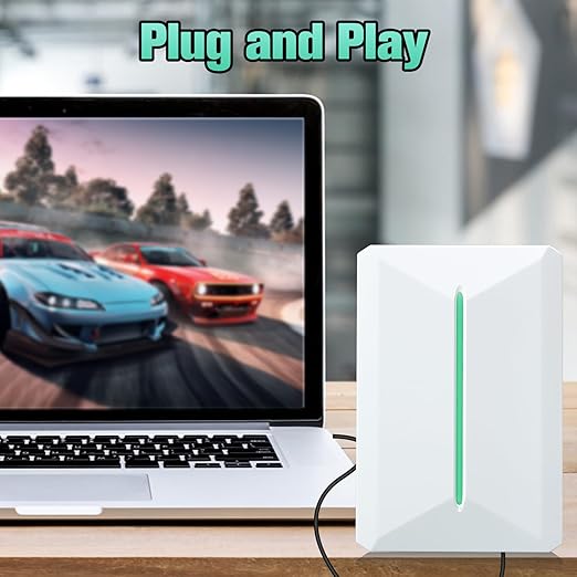 Retro Game Console Hdd 500GB, Plug and Play Video Game Console with Built in 38291 Game, Emulator Console Compatible with 50 Game Emulators, Playnite&Retrobat 2 Game Syatem in 1