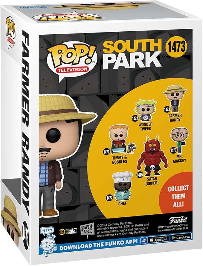 Funko POP! TV: South Park - Randy Marsh - Collectable Vinyl Figure - Gift Idea - Official Merchandise - for Kids & Adults - Cartoons Fans - Model Figure for Collectors and Display