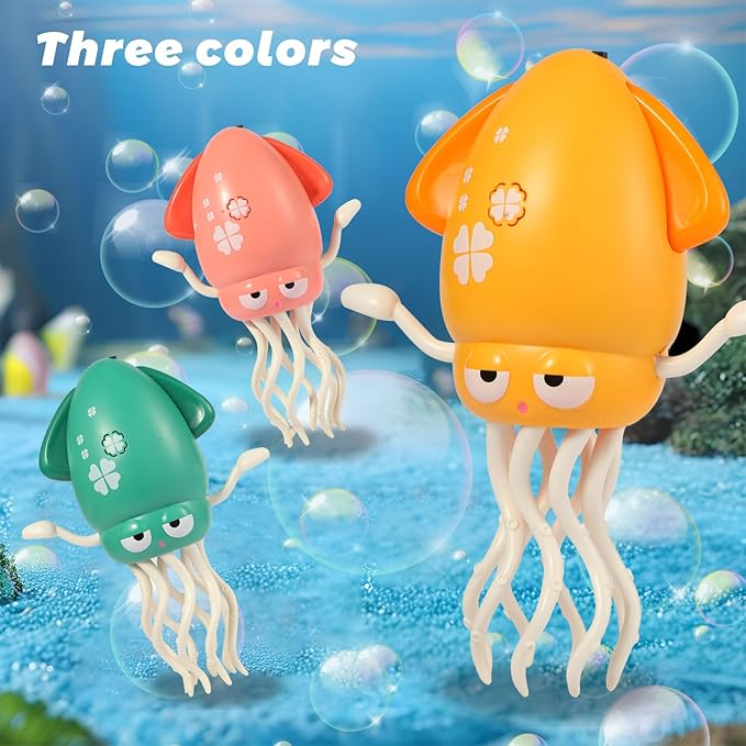Electric Dancing Squid Toys，Automatic Obstacle Avoidance Sensor Toys Upright & Crawling Two Modes,Rechargeable Magic Dancing Music Squid for Kids Boy Girl Birthday Gifts (Green)