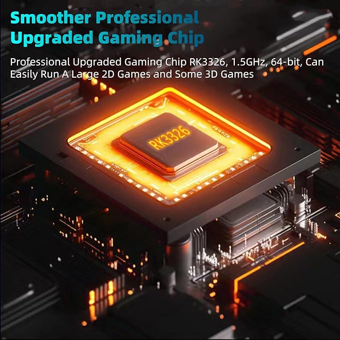 R36MAX Retro Gaming Console, 4-inch HD IPS Screen Handheld Game Consoles with 4000mAh Battery, Linux System Handheld Emulator Console with 30+ Emulators and Built-in 128G TF Card (Blue)