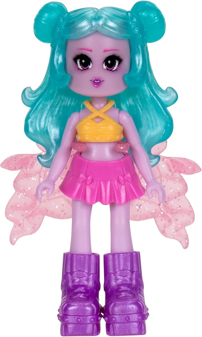 3” Light Mermaid Fashion Doll - 1 Figure with 9 Fashion Accessories - Virtual Item Code Included - Series 3 - Ages 5+