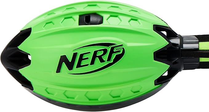 Nerf Elite Vortex Aero Howler Foam Football Soft Vortex Football for Long-Distance Throws - Innovative Hollow Air Flow Design - Kids Aero Howler Whistle Vortex Foam Ball