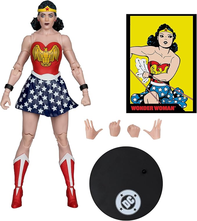 McFarlane Toys- DC Direct Page Punchers Wonder Woman (Wonder Woman #1) 7in Action Figure with Comic