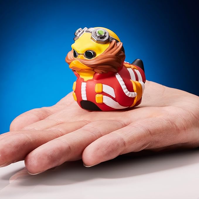 TUBBZ Mini Dr Eggman Collectible Vinyl Rubber Duck Figure - Official Sonic The Hedgehog Merchandise - Kids TV, Movies & Video Games