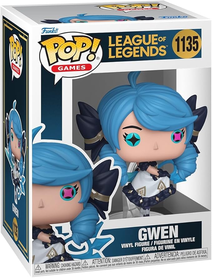 Funko Pop! Games: League of Legends - Gwen - Collectable Vinyl Figure - Gift Idea - Official Merchandise - Toys for Kids & Adults - Video Game Fans - Model Figure for Collectors and Display
