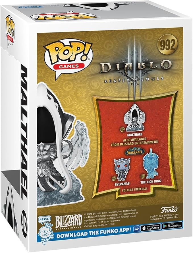 Funko POP! Games: Diablo 3 - Maltheal - Collectable Vinyl Figure - Gift Idea - Official Merchandise - for Kids & Adults - Video Games Fans - Model Figure for Collectors and Display