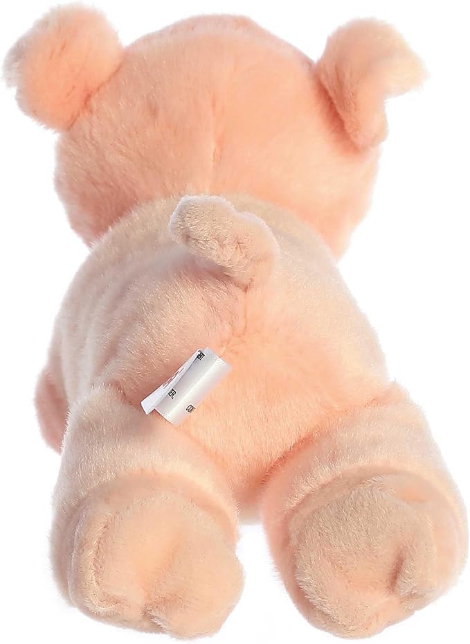 Aurora® Adorable Mini Flopsie™ Percy™ Stuffed Animal - Mini Companions Ready for Playful Adventures - for Kids All Ages, Toddlers, Adults, and Families - Pink 8 Inches
