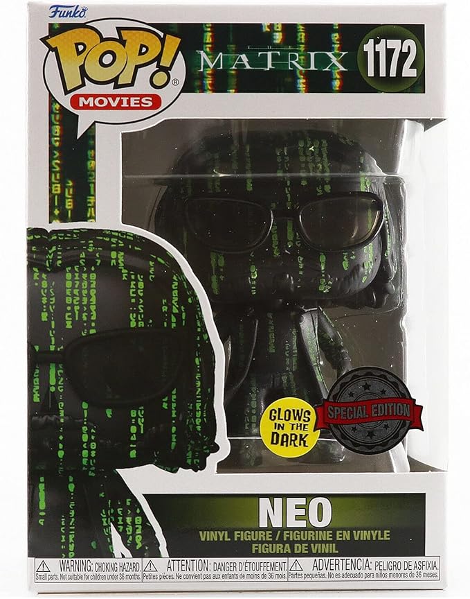 Funko - Pop The Matrix Neo Exclusive Action Figure, Multicolor (133741)